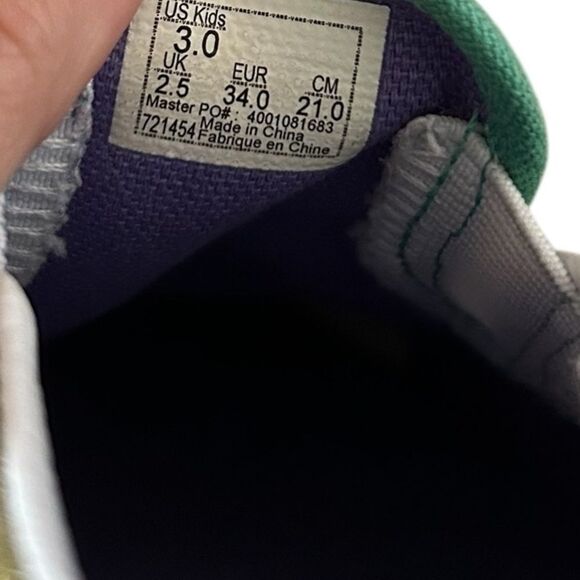 Vans Classic Slip On Glitter Sneakers Size Kids 3 Multicolor - Picture 7 of 7